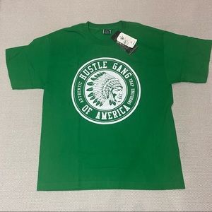 Men’s Hustle Gang Graphic Tee Shirt Size S